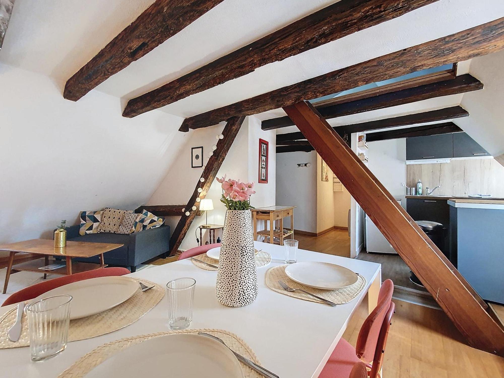 Apartament Tonneau - Hypercentre - Cathedrale - Authentique - Duplex Strasburg Zewnętrze zdjęcie